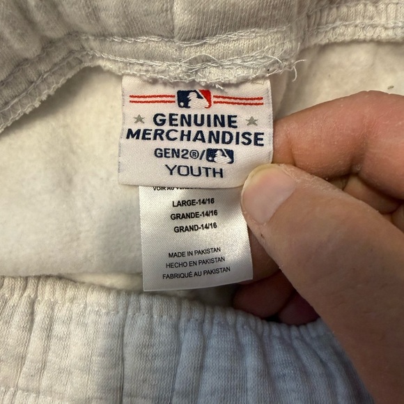 Boston Red Sox Genuine Merchandise Youth Size Light Gray Jogger 14-16 NWT Unisex - Picture 6 of 9